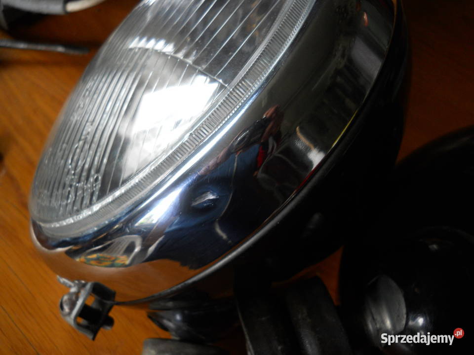 Lampy reflektory przedanie częściowo chromowane Biecz