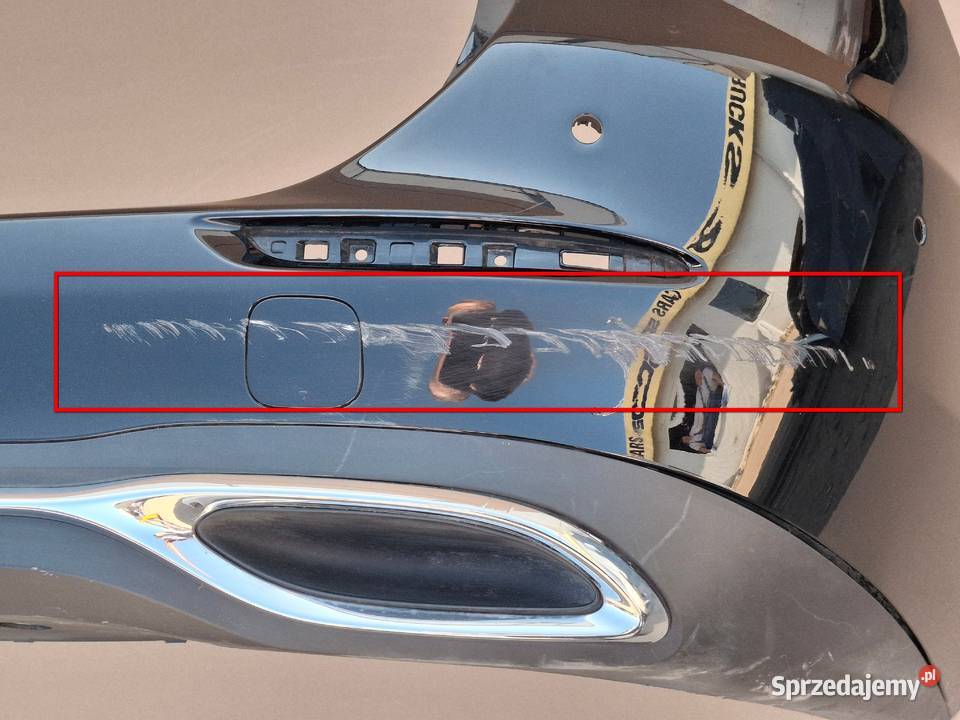 MERCEDES CKLASA W206 KOMBI ZDERZAK TYŁ TYLNY PDC Części samochodowe lubuskie Bieleń