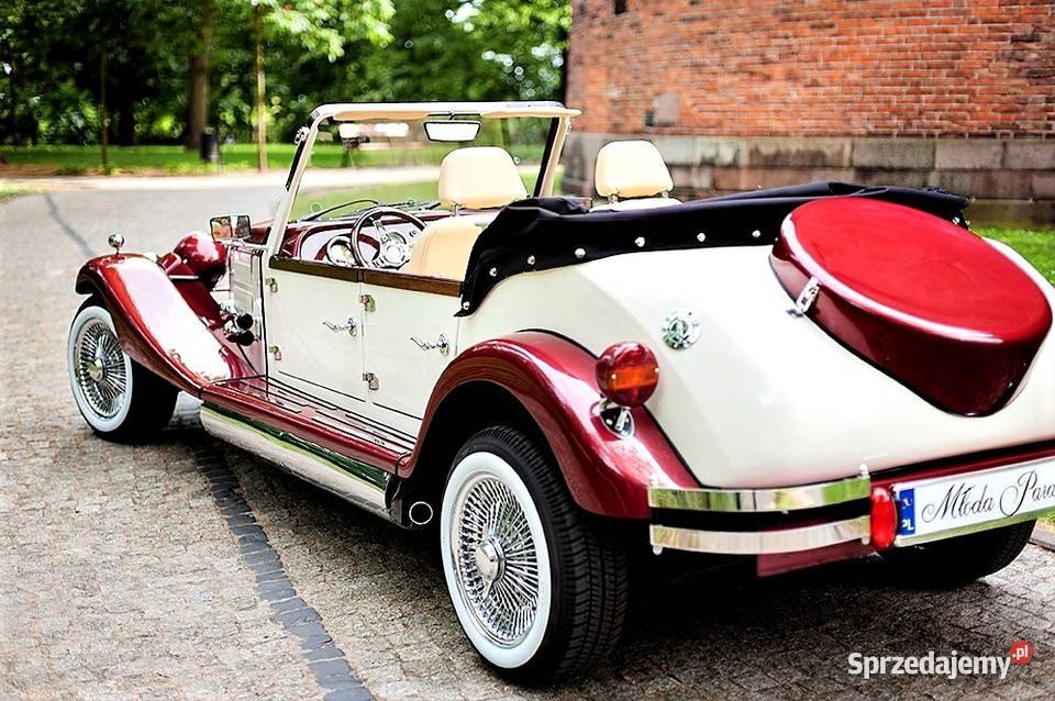RETRO Kabriolet do ślubu Zabytkowy samochód na Wynajem pojazdów Sokołów Podlaski