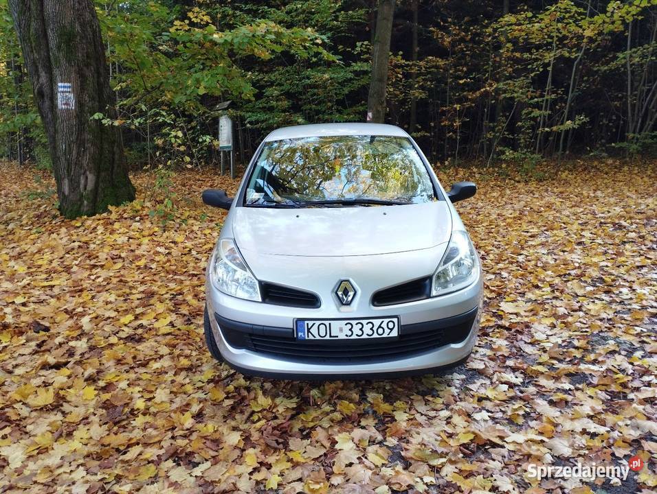 Renault Clio 2007r 12 benzyna zadbany ogłoszenie Clio Bukowno sprzedam