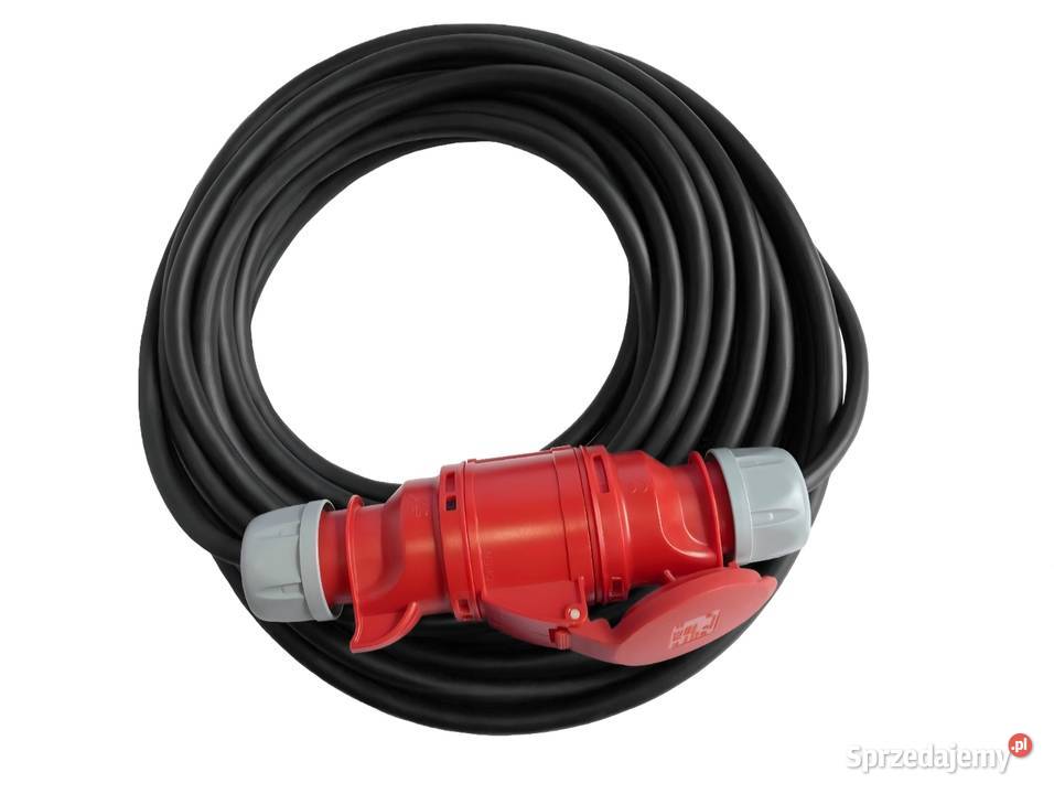 Przedłużacz Siłowy 30m 400V 16A 5P Kabel 5G25 mm świętokrzyskie Kazimierza Wielka