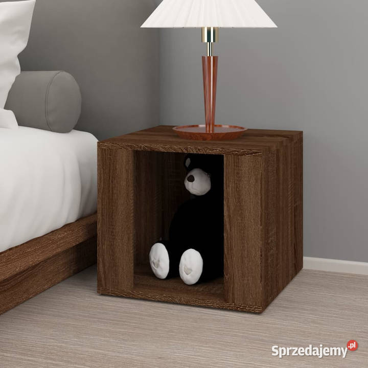 Szafka nocna brązowy dąb 41x40x36 materiał Warszawa sprzedam