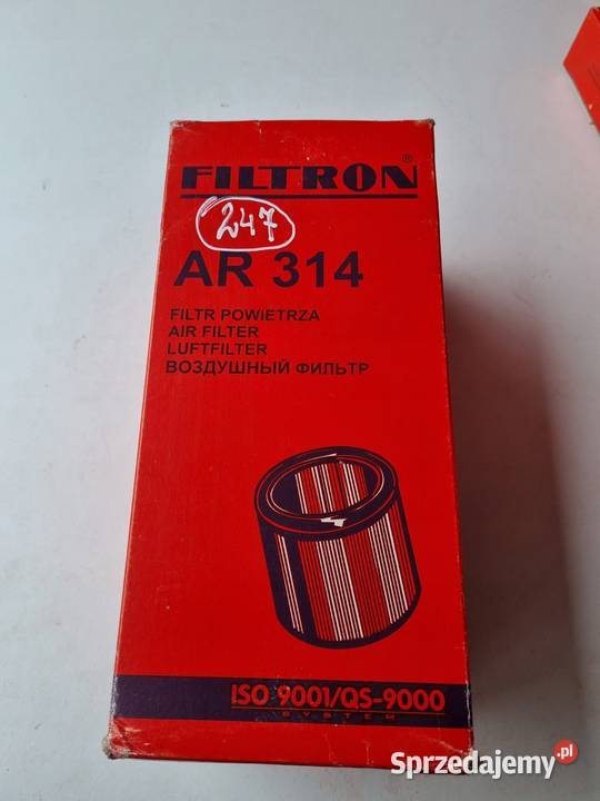 Citroen Peugeot FILTR POWIETRZA AR314