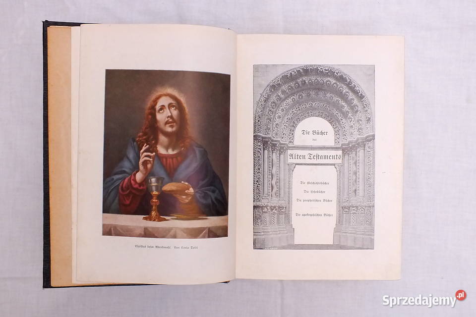 Stara biblia ilustrowana Lubin