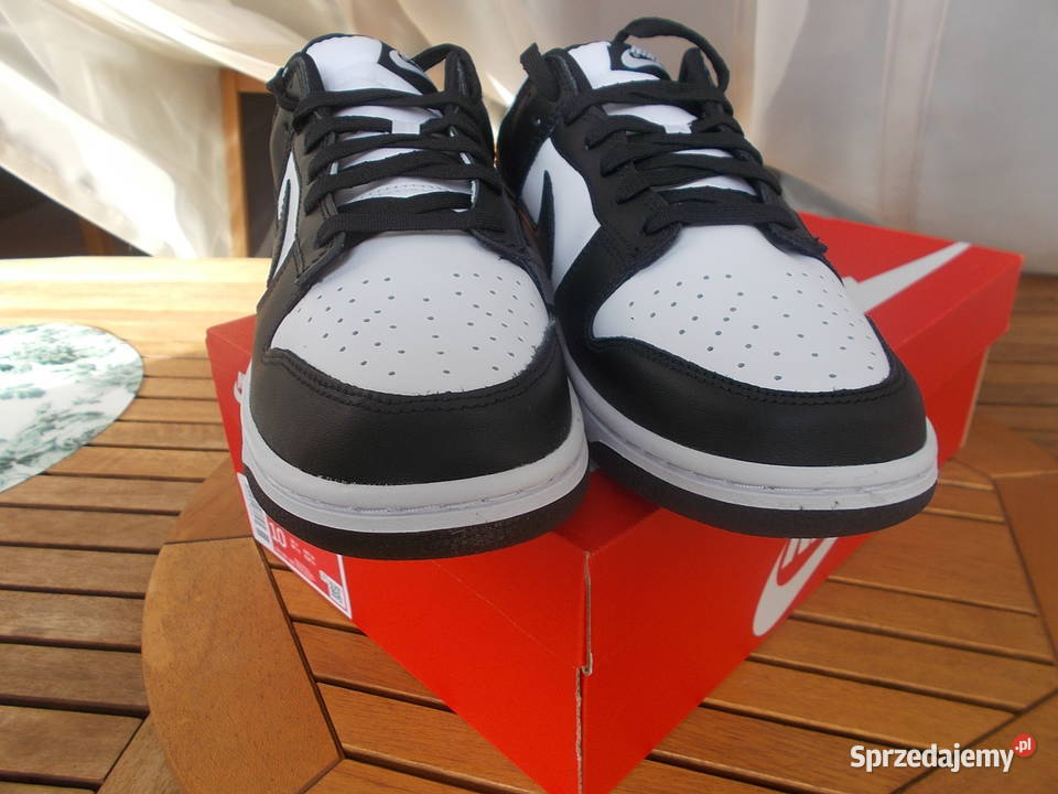 r Eur 44 i 445 Nike Dunk Low White Black Poznań sprzedam