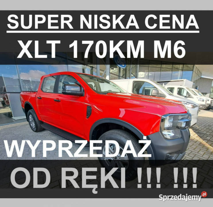 Ford Ranger XLT 170 4x4 Dostępny ręki Niska