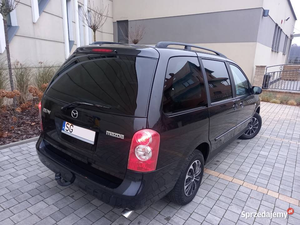 MAZDA MPV 23 LPG 6osobowa 2004r Butla do 2026r 141KM