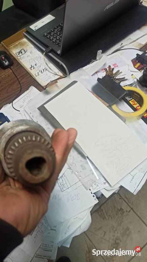 uchwyt wiertarski do zamontowania na silnik lubuskie Kłodawa