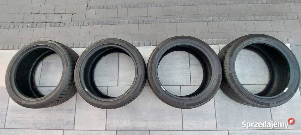 Opony letnie 4 2054517 Continental 23r i Hankook 45 Samochodowe łódzkie sprzedam