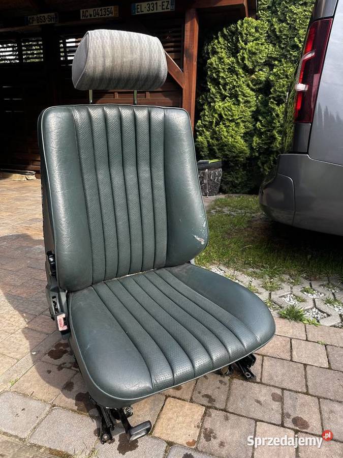 Fotel Mercedes w124 Rok produkcji 1990 wielkopolskie Poznań sprzedam