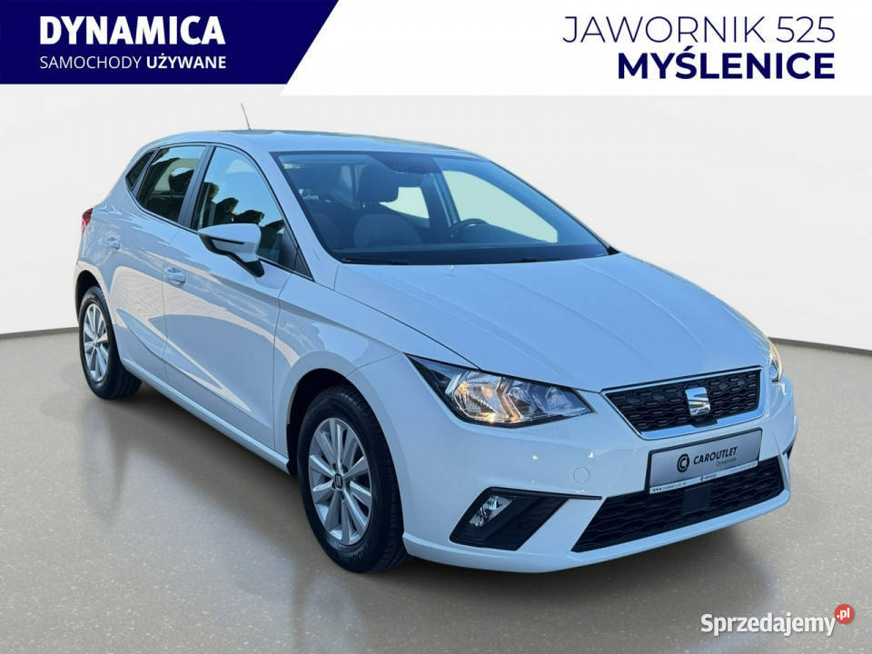 Seat Ibiza VAT 23 Style 10TSI 95 M5 2019 r salon 43100km małopolskie Myślenice