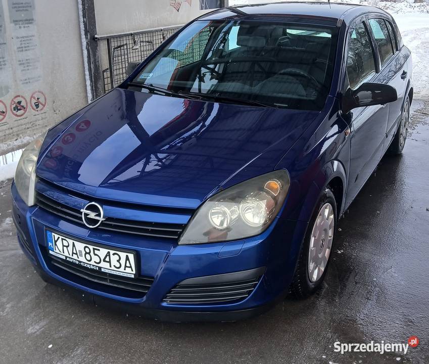Opel Astra 2004 16 benzyna LPG wielofunkcyjna kierownica Wola Radziszowska sprzedam