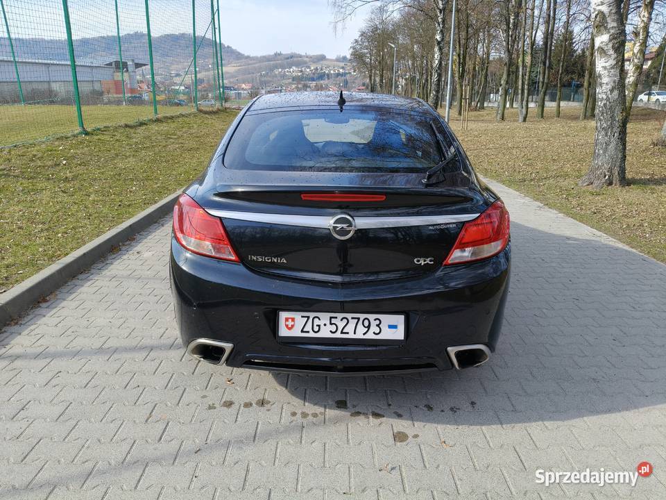 Opel Insignia OPC 4x4 28 V6 325 ze Szwajcarii dolnośląskie Nowa Ruda