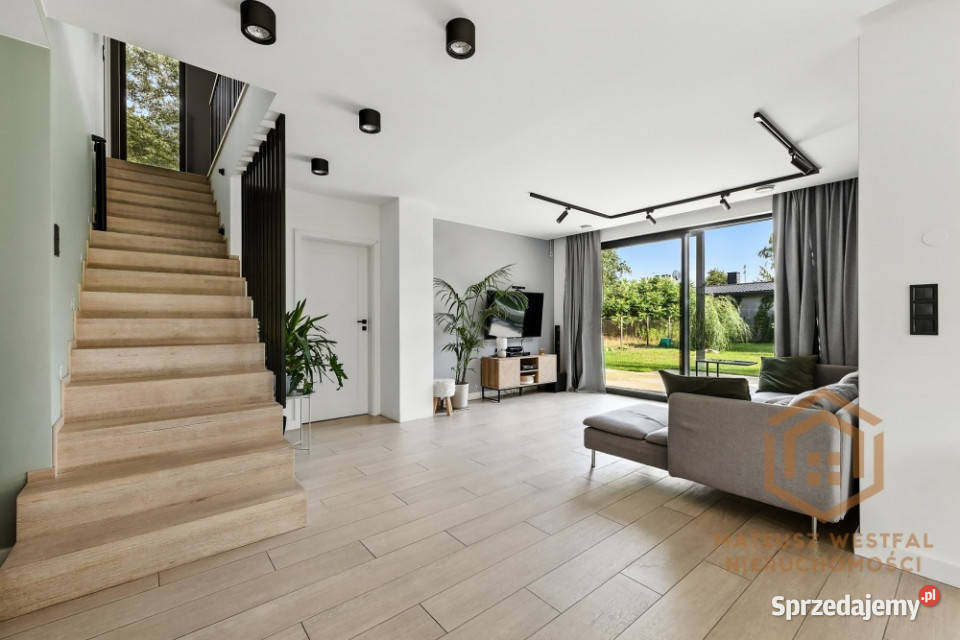 Nowoczesny dom z 2023r Zielony Romanów 176m2 2 piętra Łódź