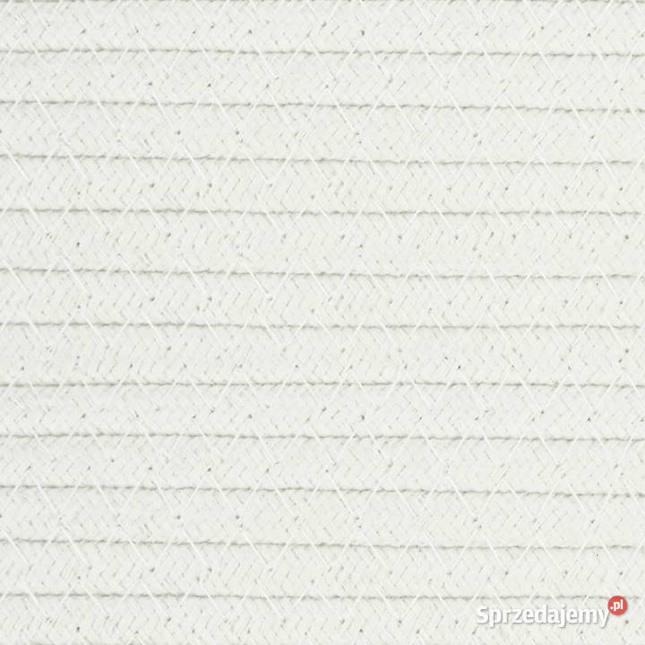 Kosz do przechowywania czarnobiały 49x65 bawełna Warszawa