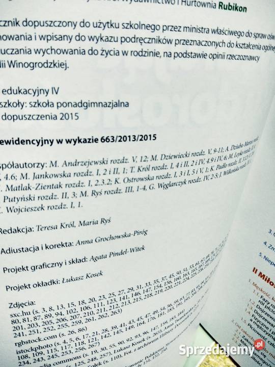 Wędrując ku dorosłości sprzedam