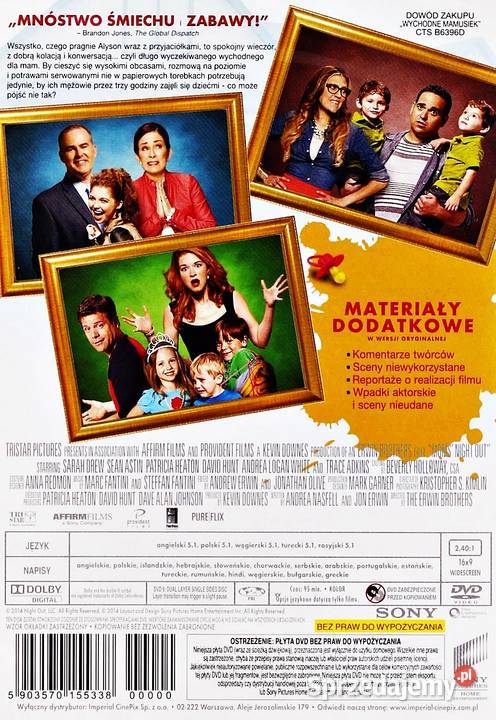 WYCHODNE MAMUSIEK SARAH DREW komedia Filmy