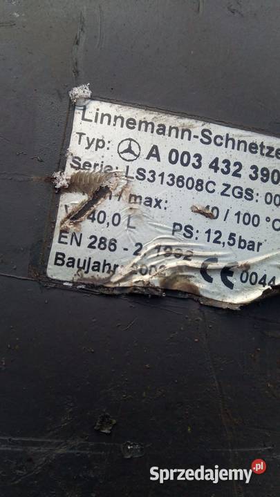 A 003432390 zbiornik powietrza 40L Mercedes