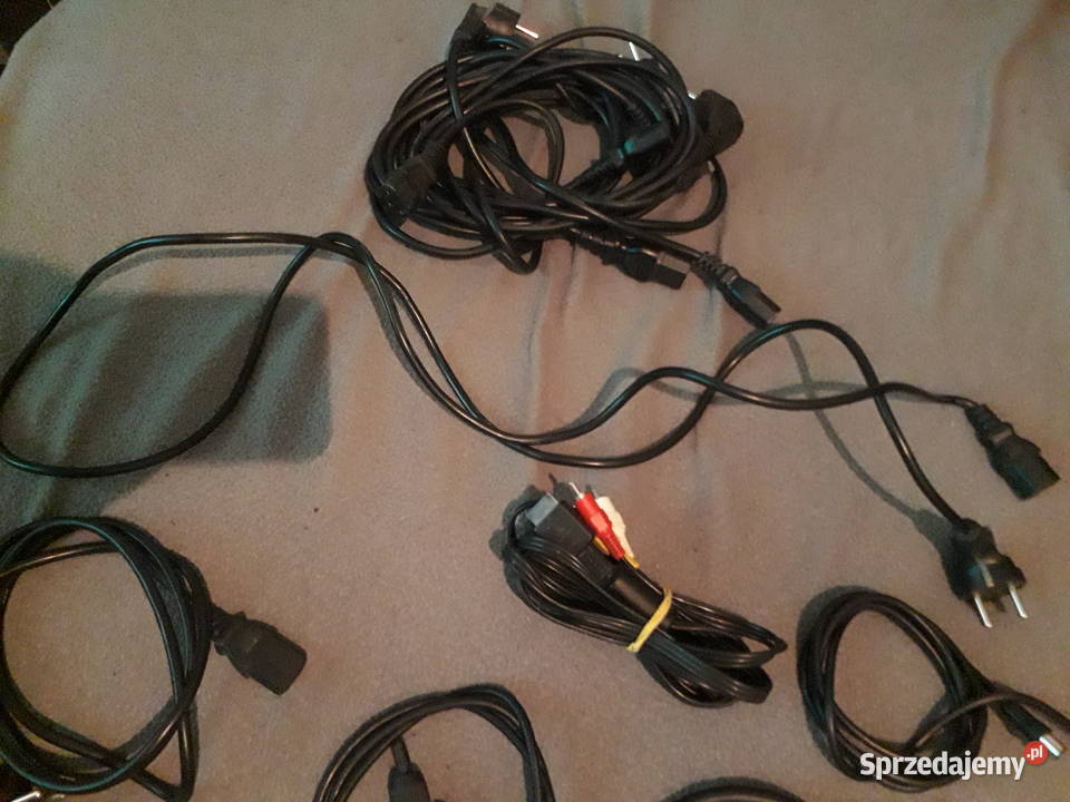 Zestaw kabli do PC i TV Warszawa
