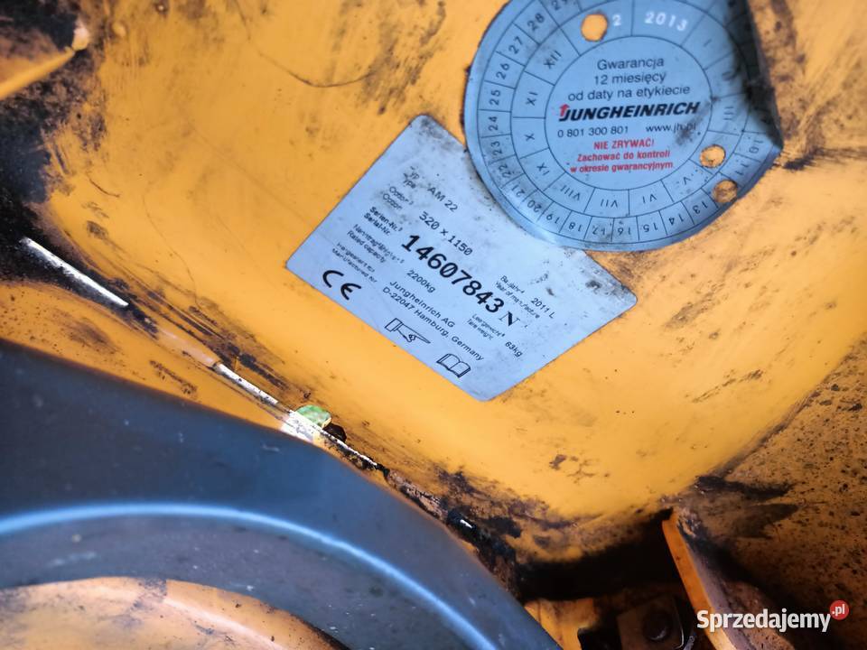 Wózek paletowy reczny 2200 Dąbrowa Górnicza sprzedam