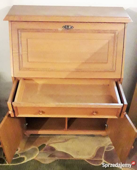 Komoda Sekretarzyk stary PRL 86cm Katowice sprzedam