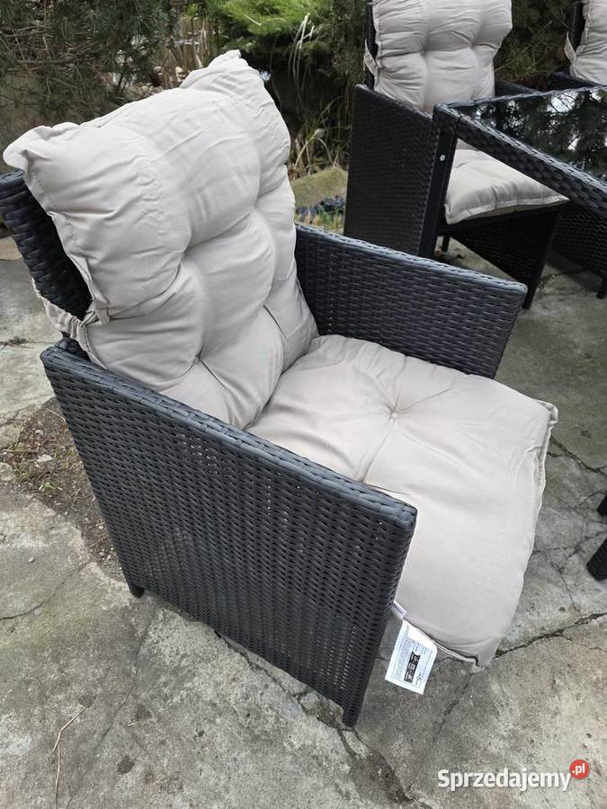 Zestaw mebli ogrodowych Space 6 krzeseł stół lubuskie Wschowa