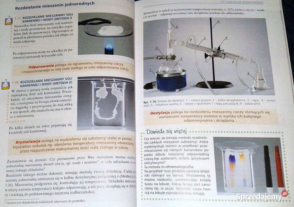 Ciekawa chemia Podręcznik Cz 1 CD Hanna Gulińska lubelskie Chełm sprzedam