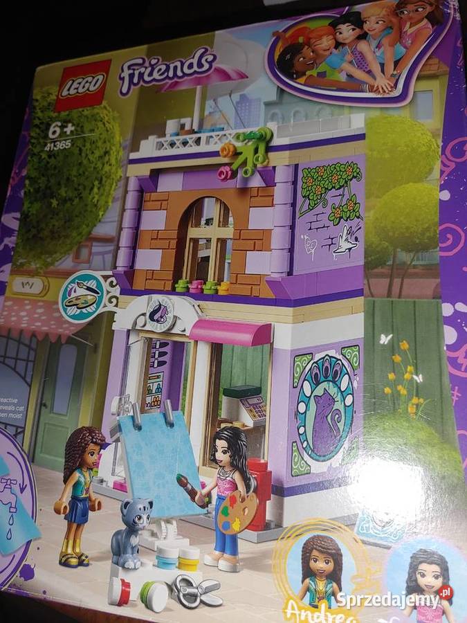 Lego Friends atelier Emmy 41365 klocki Andrea Wałbrzych