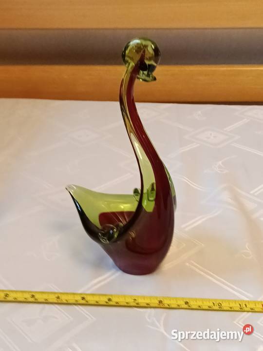 Popielniczka Murano bohemia bo Gliwice