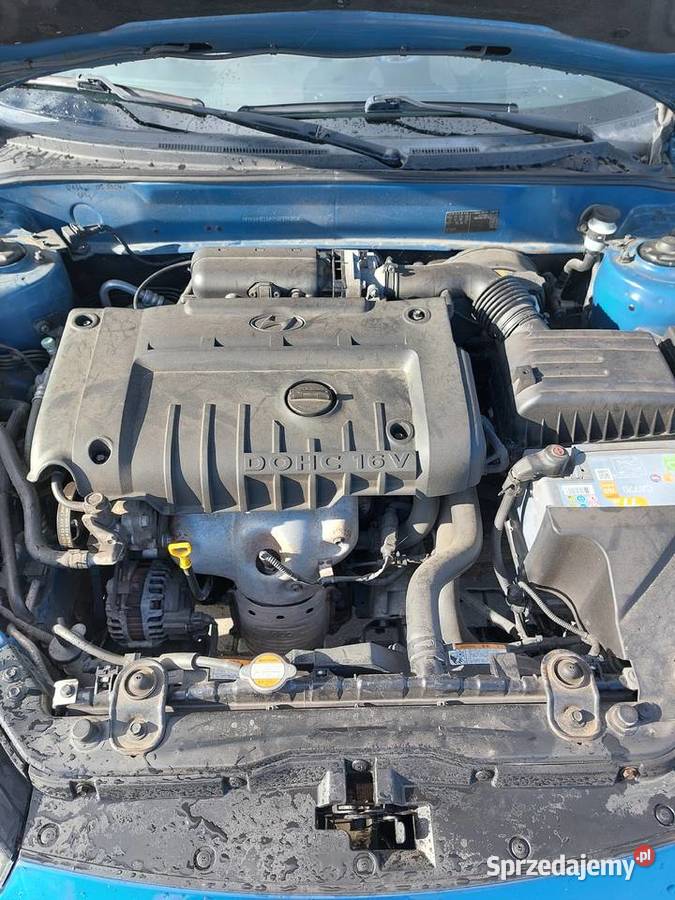 HYUNDAI COUPE 16 Benzyna 2007 niebieski Zamość