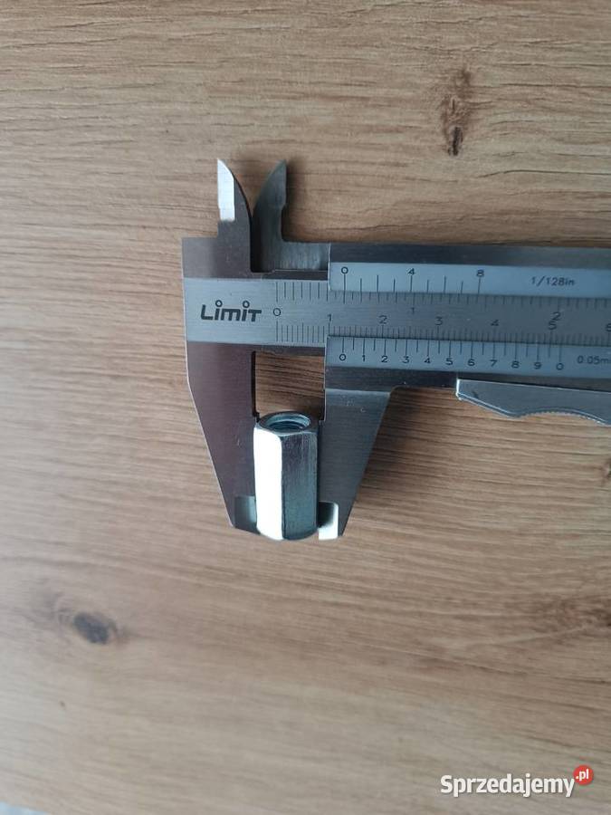 Nakrętka złączna M8x24mm przedłużana gwint lubelskie
