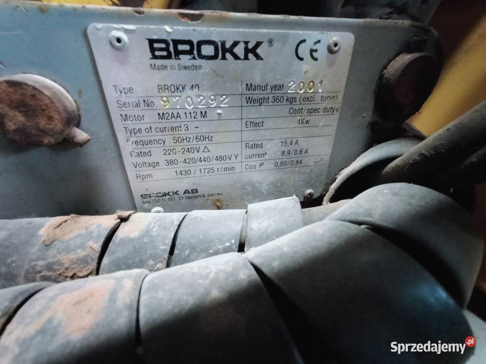 Robot BROKK 40 Sieradz