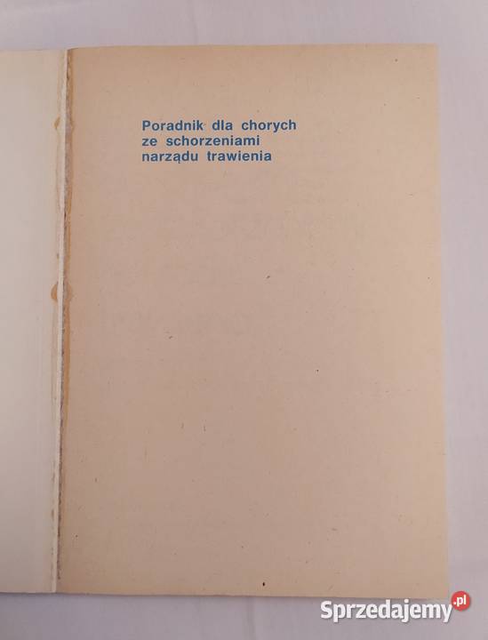 Poradnik chorych ze schorzeniami narządu Hajnówka sprzedam