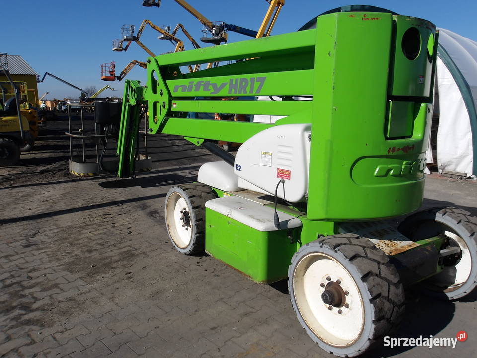 Podnośnik koszowy 17 m Niftylift HR17 NE wielkopolskie