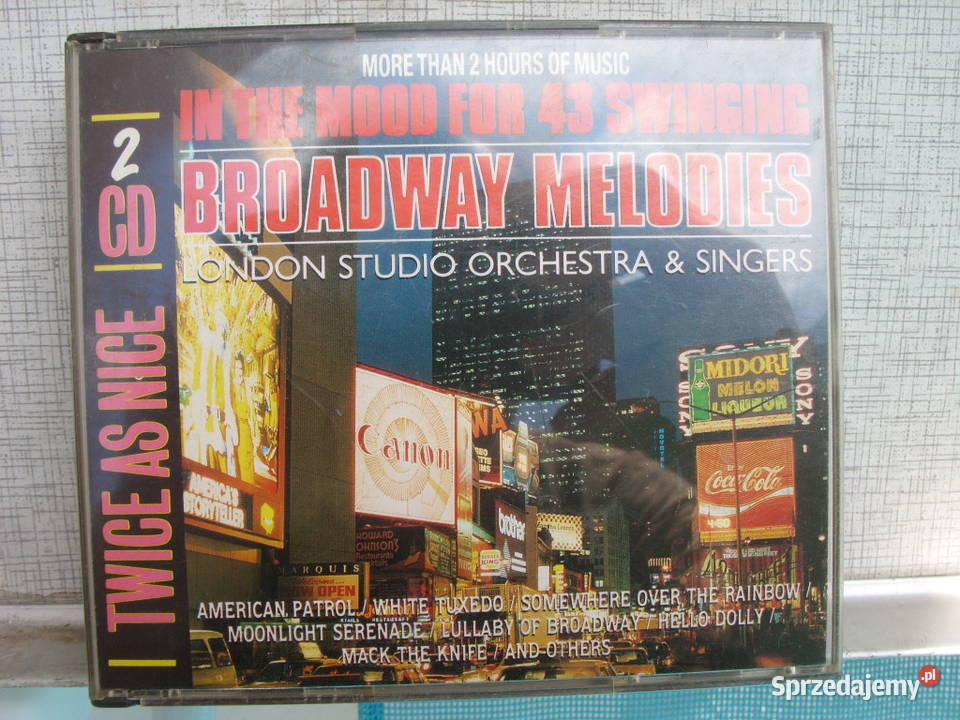 JAZZ CD BROADWAY MELODIESLONDON 2 CD Płyty i kasety dolnośląskie