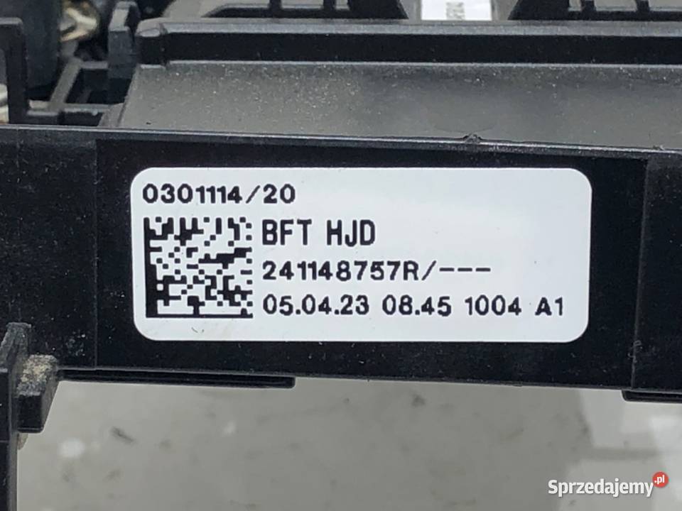 KLEMA PLUS DACIA DUSTER 241148757R 10 91 PRZEWÓD