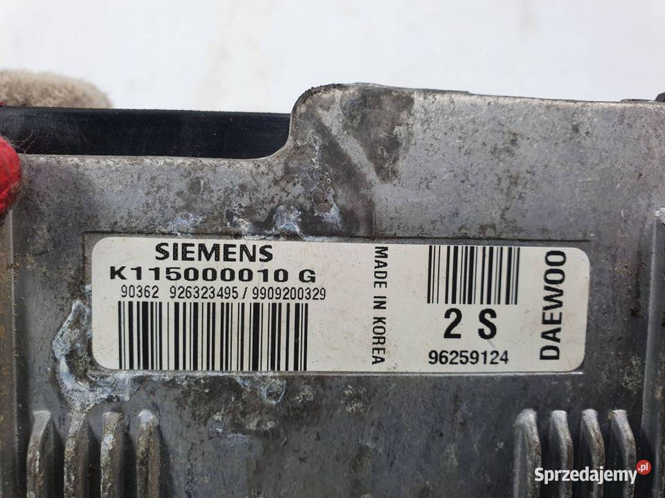 KOMPUTER SILNIKA ECU HYUNDAI GETZ 96259124 kujawsko-pomorskie Lipno
