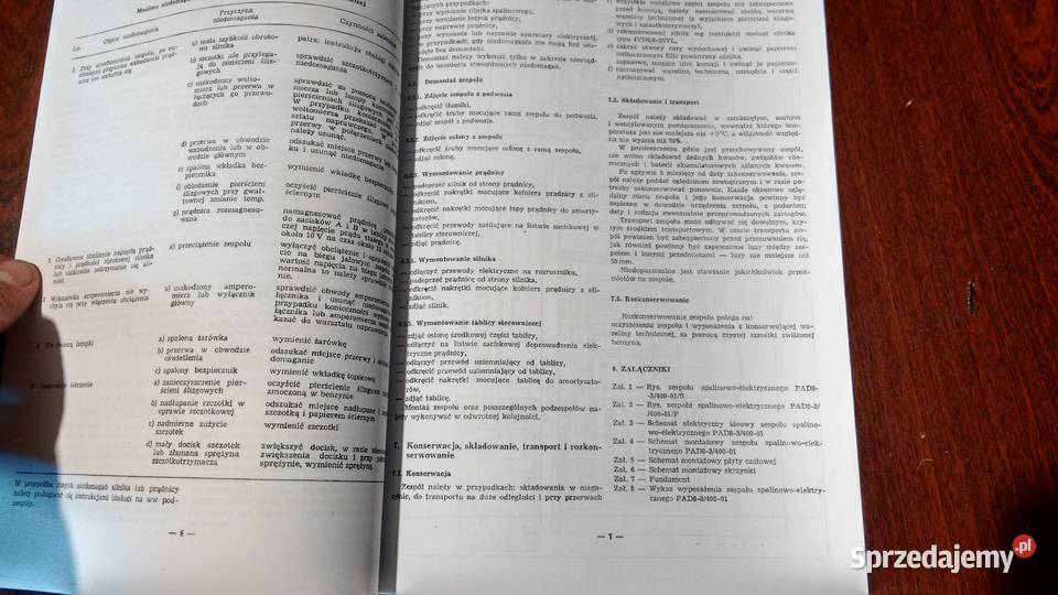 dtr agregat pad 8 3400 silnik 4vd ifa Stalowa Wola