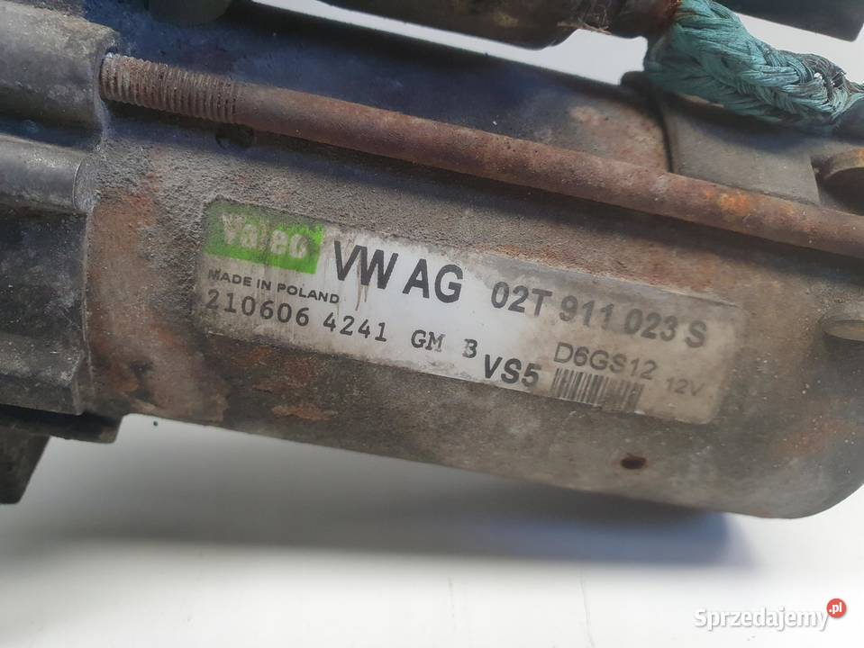 ROZRUSZNIK VW Golf V 14 16V ROZRUSZNIK valeo lubelskie Rudka sprzedam