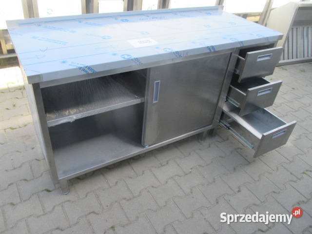 Stół Gastronomiczny Drzwi Suwane Szuflady Ostrów Wielkopolski