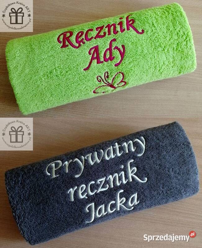 Prezent WNUCZKI WNUKA urodziny święta RĘCZNIK z Akcesoria łazienkowe kujawsko-pomorskie Toruń