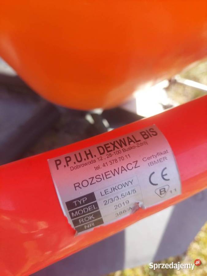 Lejek rozsiewacz siewnik 400l nieuszkodzony