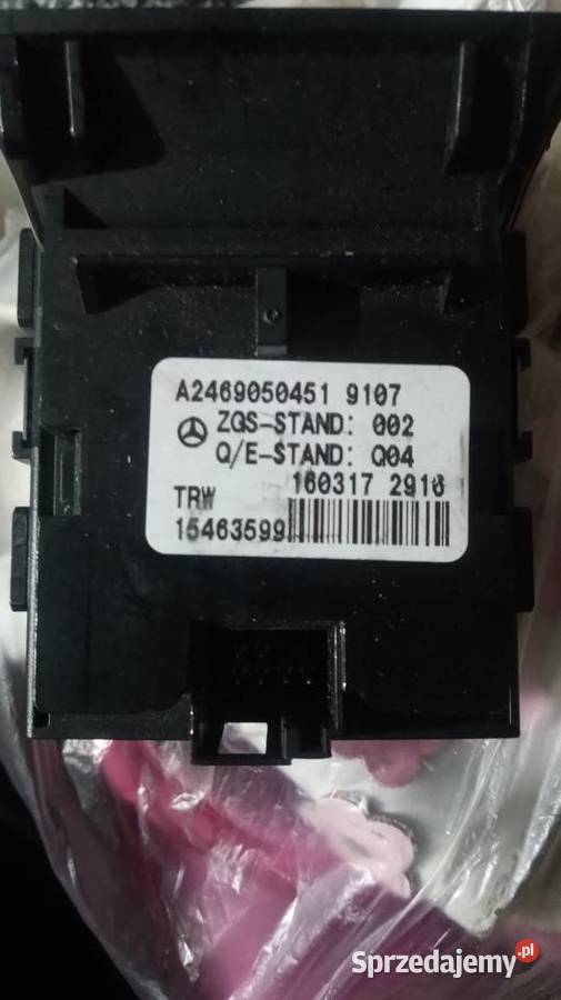 MERCEDES CLA B Klasa PRZELACZNIK WLACZNIK Szembruk