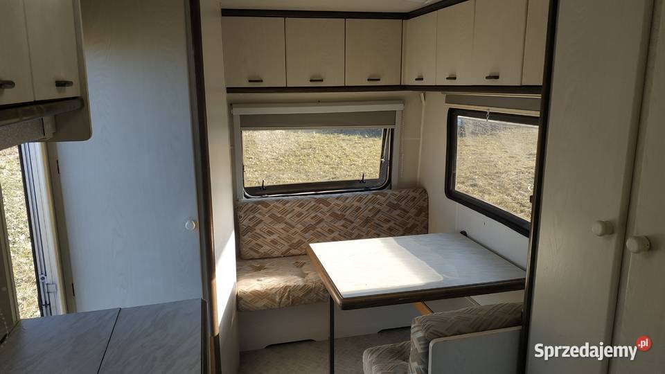 przyczepa kampingowa Hobby 420 camping kamping Kempingowe dolnośląskie Wrocław