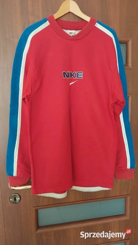Bluza Nike czerwono niebieska Rozmiar L Opole