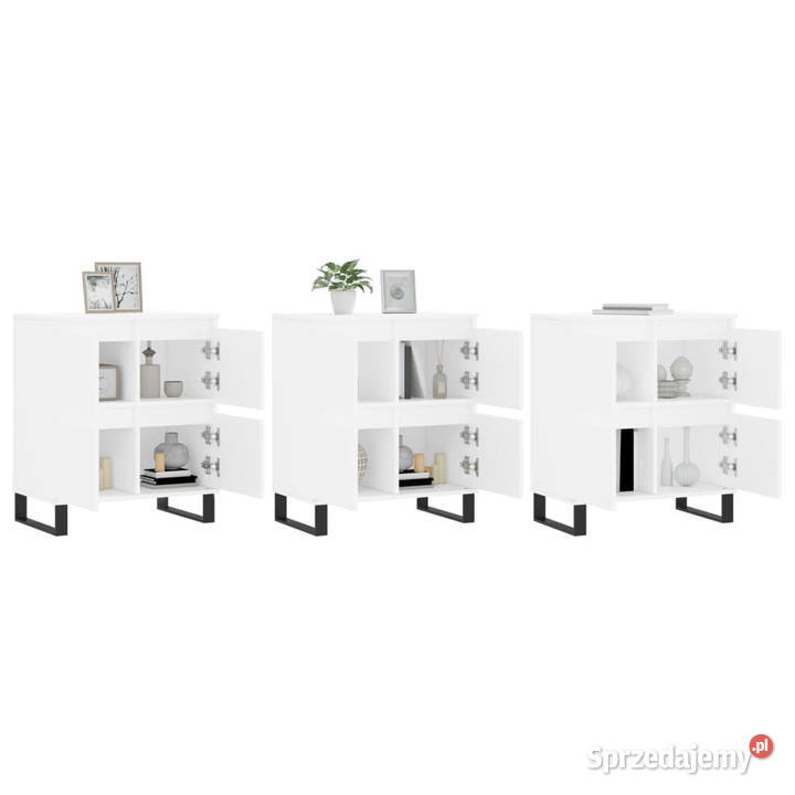 Szafki 3 biały materiał drewnopochodny WM3190205 Warszawa sprzedam
