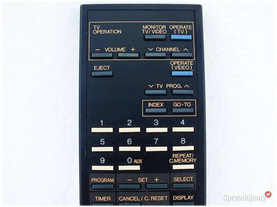 Pilot JVC PQ10544 do starszych TV i magnetowidów Żary