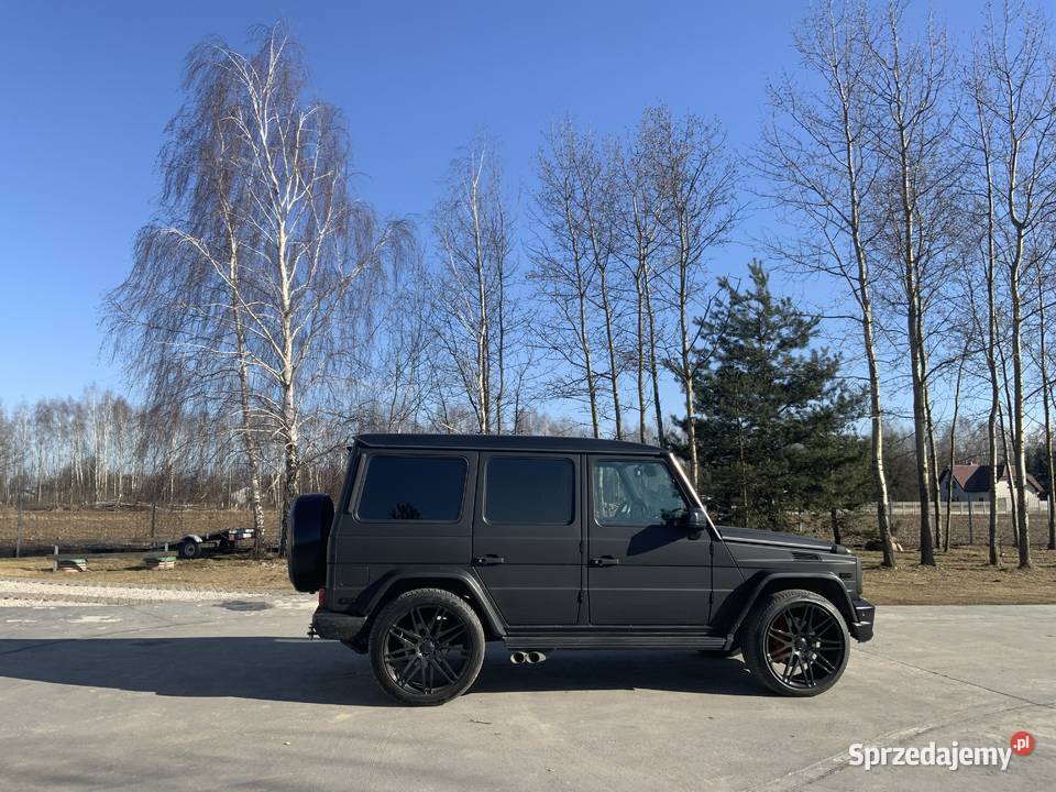 Mercedes g 63 do slubu Brzeziny