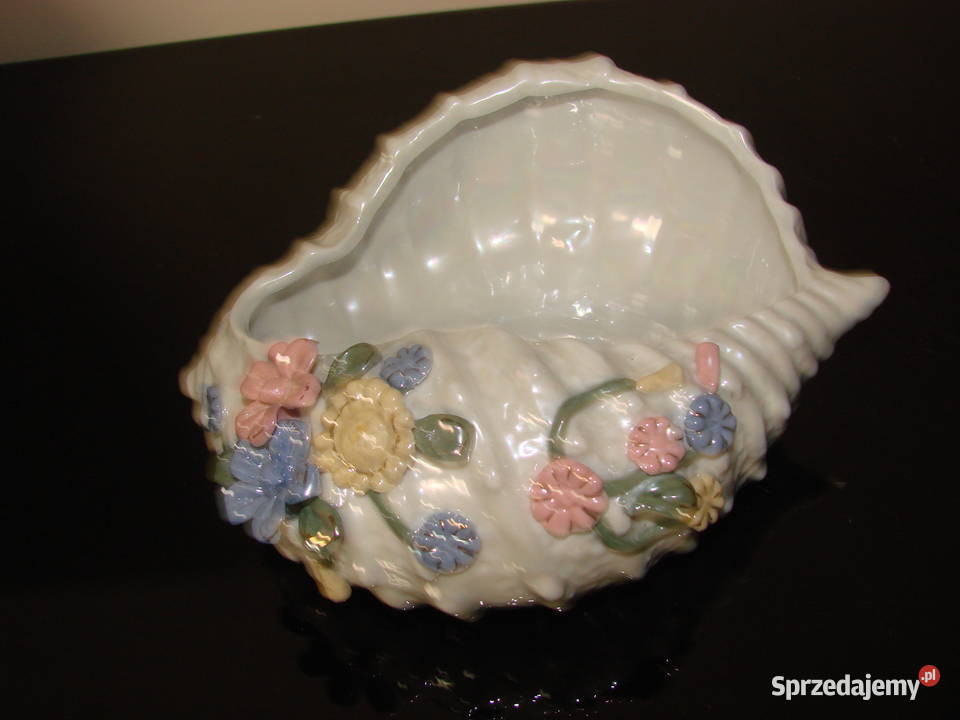 porcelanowa bomboniera muszla pomorskie Pruszcz Gdański sprzedam