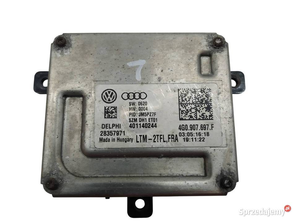PRZETWORNICA XENON MODUŁ LED 4G0907697F VW